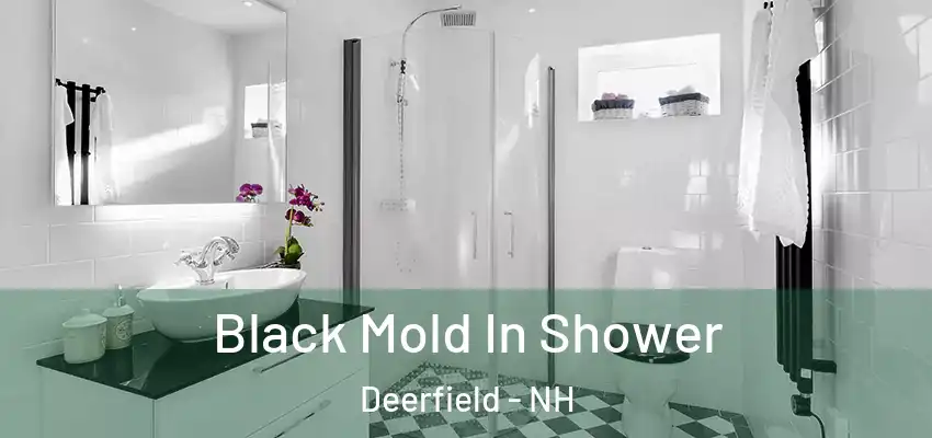 Black Mold In Shower Deerfield - NH