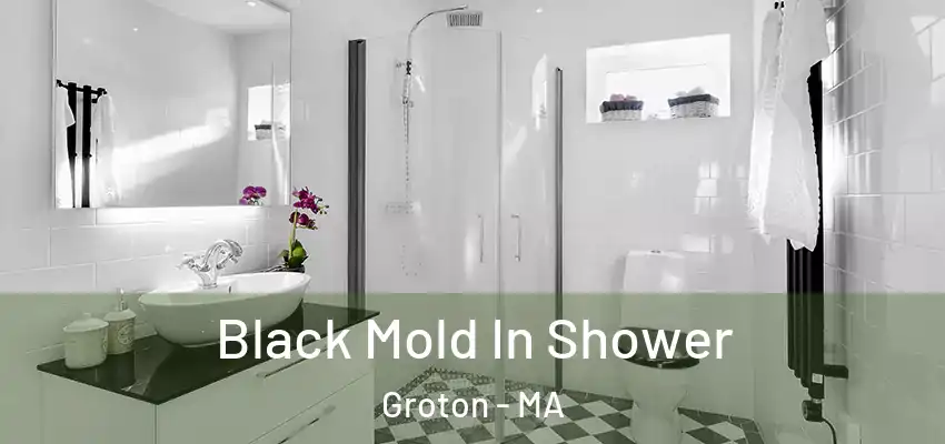 Black Mold In Shower Groton - MA