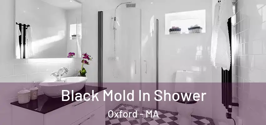  Black Mold In Shower Oxford - MA